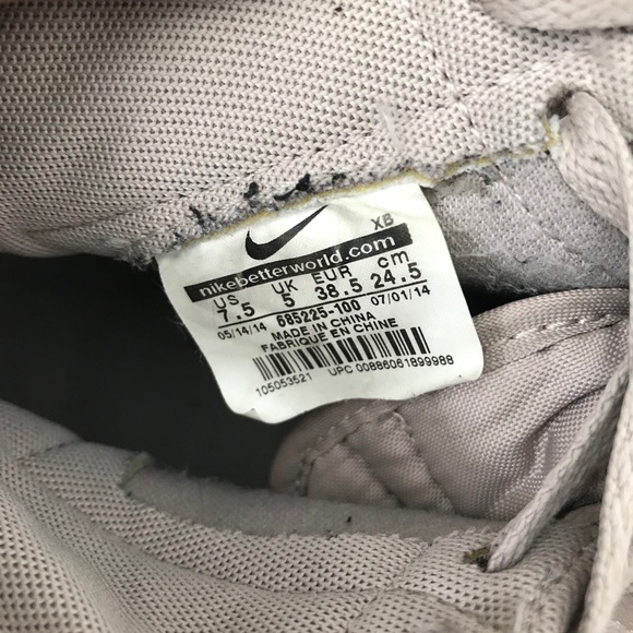 Nike Blazer Mid Leather Premium Snake Silver 7.5 - Picture 7 of 7